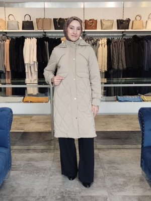 Fermuar Detaylı Nambo Mont