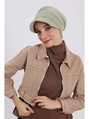 73rb Çağla Yeşili Siperlikli Şapka Bone,b 73rb Çağla Yeşili Siperlikli Şapka Bone,b