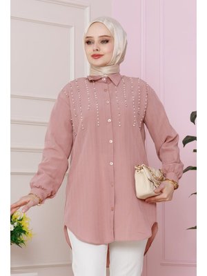 Gülkurusu Önü İncili Tunik Gülkurusu Önü İncili Tunik