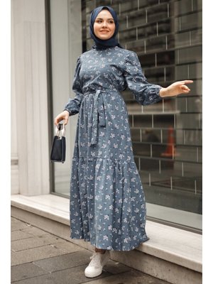 Luella İndigo Elbise