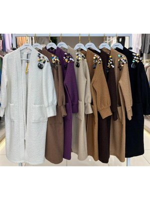 Torba Cepli Omuzu Pul Detaylı Peluş Kaban