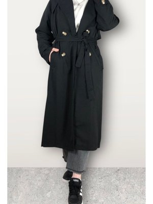 Şihal Kruvaze Kapama Klasik Trençkot