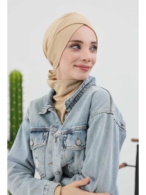 31rb Bej Kuşaklı Bone,b 31rb Bej Kuşaklı Bone,b