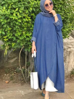 Standart Salaş Tunik Koyu Mavi Standart Salaş Tunik Koyu Mavi