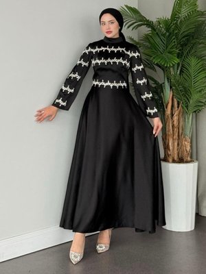 Yolansa Abiye Elbise Siyah