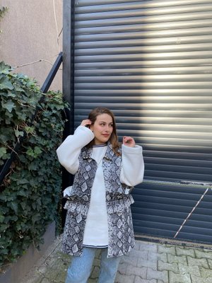 Leopar Kot Yelek Leopar Kot Yelek