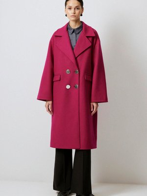 Metal Düğmeli Kaşe Kaban Metal Düğmeli Kaşe Kaban