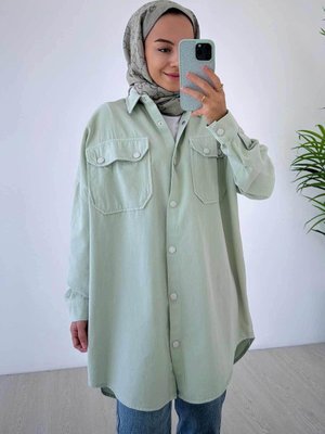 Soft Gömlek Nil Yeşil Soft Gömlek Nil Yeşil