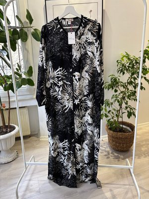 Fermuarlı Model Pamuk Viskon Namaz Elbisesi