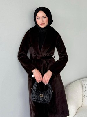 Tay Tüyü Kaban Kahverengi