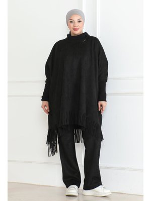 Siyah Zen Süet İkili Takım &