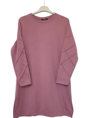 Büyük Beden Kolları Çimalı Model Tunik Büyük Beden Kolları Çimalı Model Tunik
