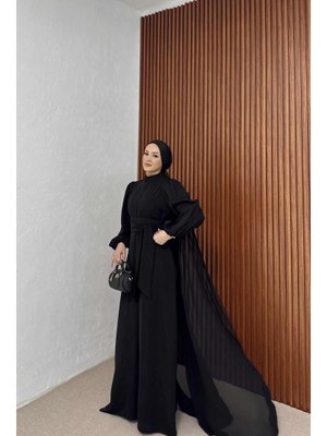 Siyah Pelerinli Tulum Siyah Pelerinli Tulum