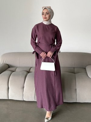 Mor İkra Etekli Takım