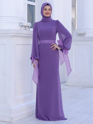 Lavanta Firuze Abiye Elbise Lavanta Firuze Abiye Elbise
