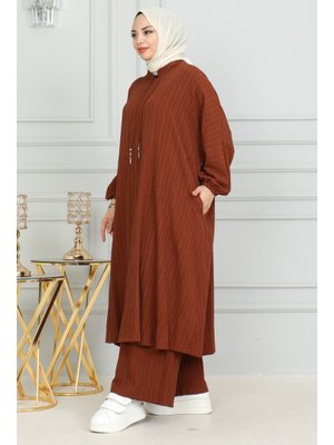 Kiremit İkili Takım Kapüşonlu