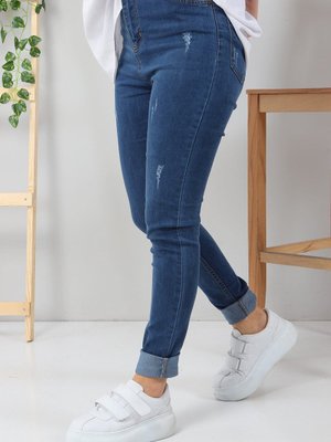Koyu Mavi Klasik Jean Pantolon Koyu Mavi Klasik Jean Pantolon