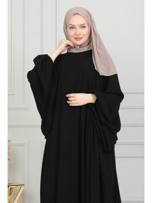 Siyah Firuze Elbise
