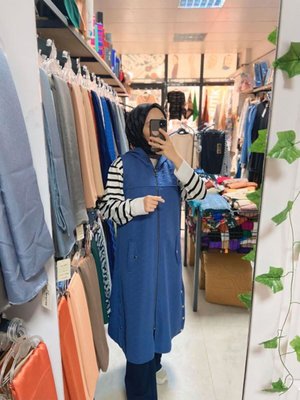 Kapitoneli Uzun Yelek Kapitoneli Uzun Yelek