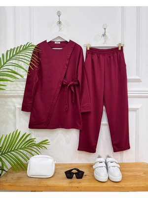 Dalya İkili Takım Bordo Dalya İkili Takım Bordo