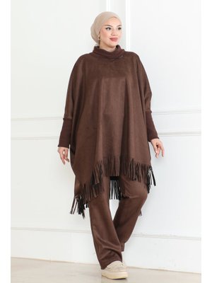 Kahverengi Zen Süet İkili Takım &