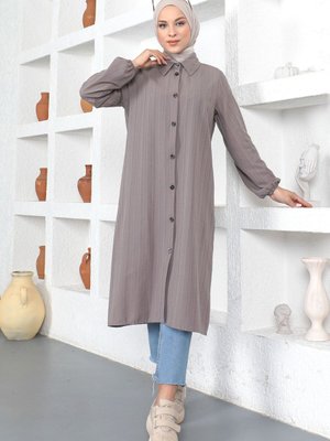 Uzun Boy Tunik Vizon Uzun Boy Tunik Vizon