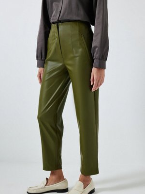 Pensli Deri Pantolon Pensli Deri Pantolon