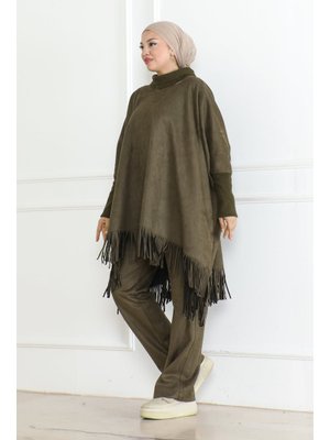 Haki Zen Süet İkili Takım &