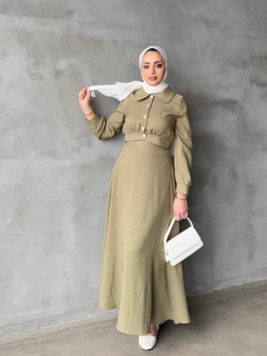 Mint Nehir Etekli Takım Mint Nehir Etekli Takım