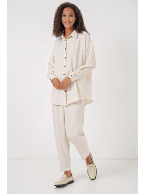 Ekru Keten İkili Takım