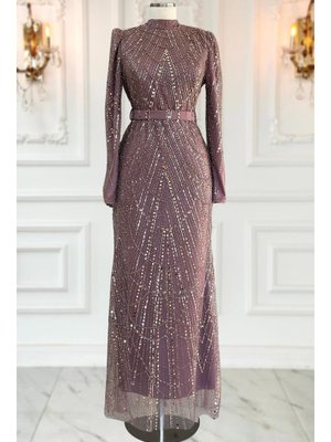 Gül Kurusu Aysima Abiye Elbise