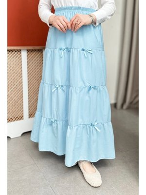 Fiyonk Mavi Etek Fiyonk Mavi Etek