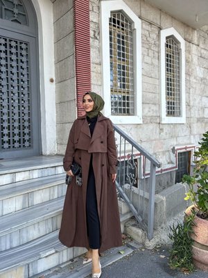 Jile Bolero Trençkot Takım