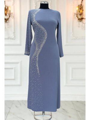 Gri Didar Abiye Elbise Gri Didar Abiye Elbise