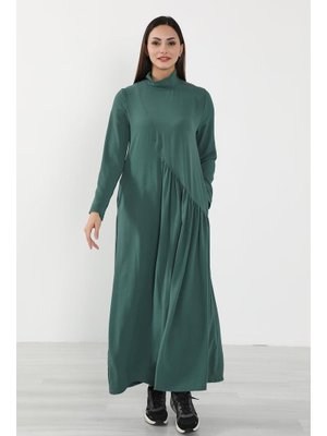 Açık Yeşil Şık Ve Rahat Salaş Aerobin Elbise,elb