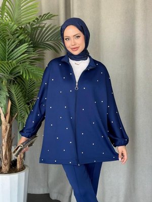 Nepa Taşlı Scuba Takım Lacivert