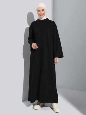 Siyah Oversize Spor Elbise
