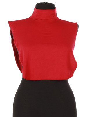 Dekolte Kapayıcı Boyunluk Bordo