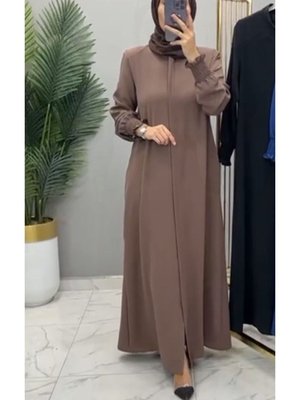 Ferace Mahsen Kumaş Fermuarlı Ferace Mahsen Kumaş Fermuarlı