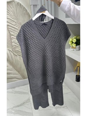 Elhenda Pelerin Triko Takım