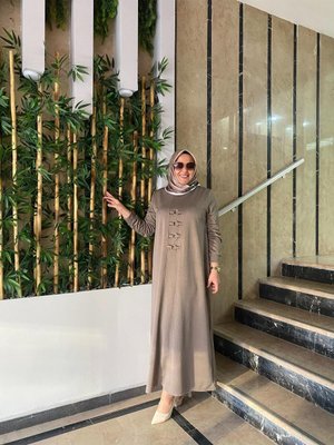 Halkalı Örme Elbise