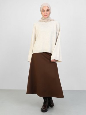 Kahverengi Scuba Can Etek