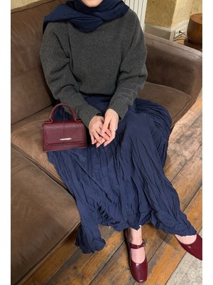 Lacivert Kraş Etek Lacivert Kraş Etek