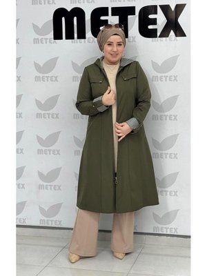 Trenç Sabit Kapşonlu Kap Trenç Sabit Kapşonlu Kap