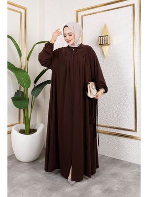 Kahverengi Beliz Ferace &