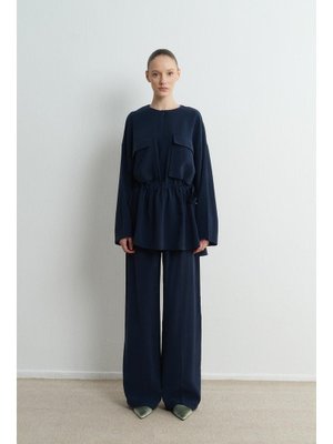 Lacivert Yelzia Cepli Takım