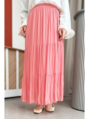 Nefel Açık Pembe Etek Nefel Açık Pembe Etek