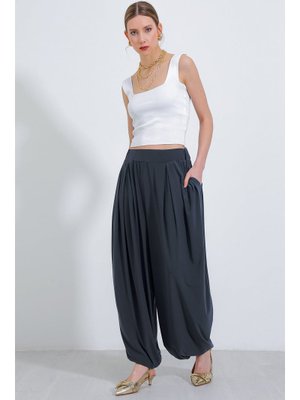 Antrasit Şalvar Pantolon Antrasit Şalvar Pantolon