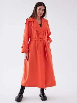 Mercan Creed Kadın Oversize Trençkot