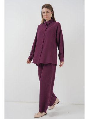 Mürdüm Örme İkili Takım